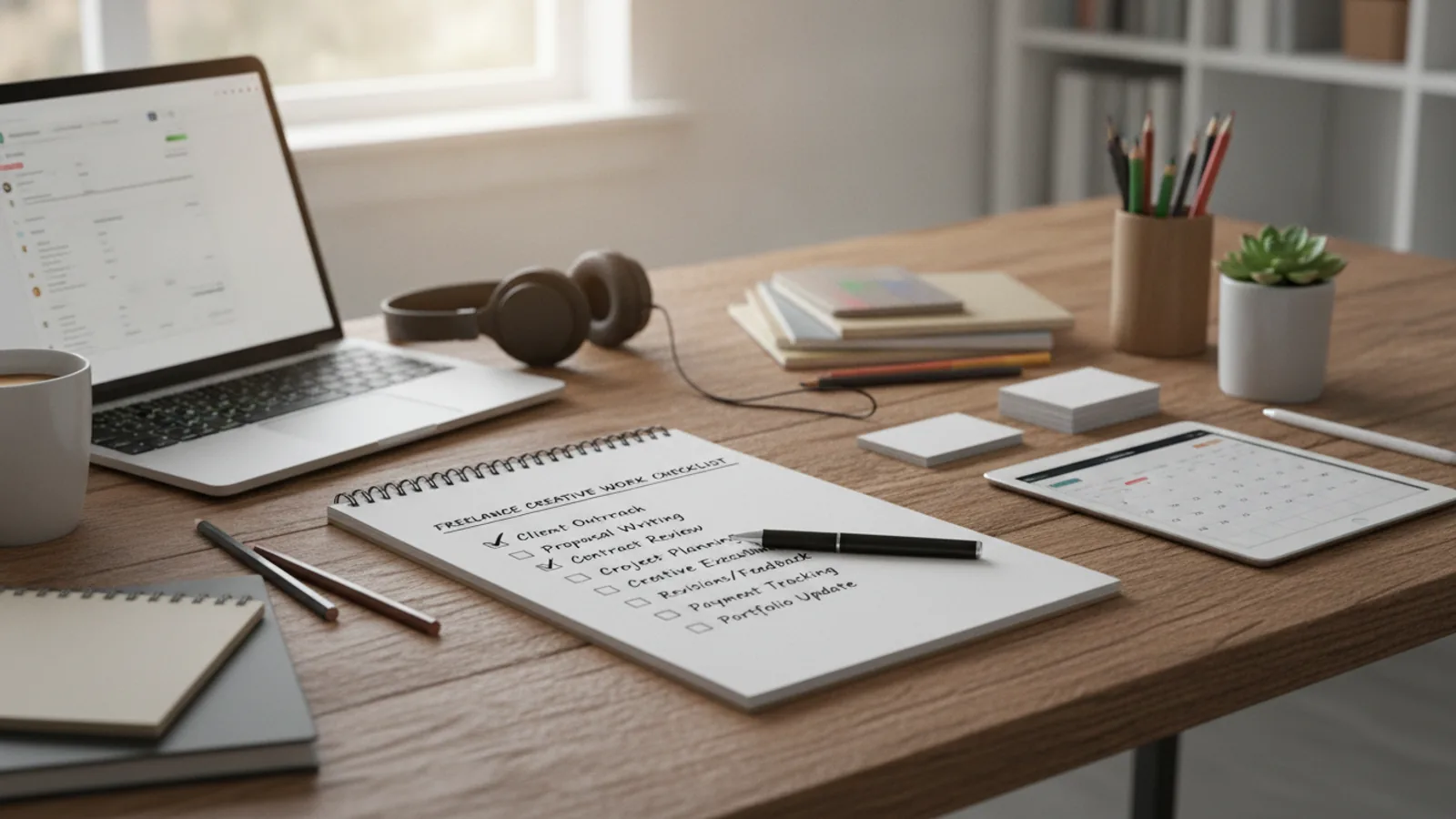 Freelance Creative Work Checklist cover image